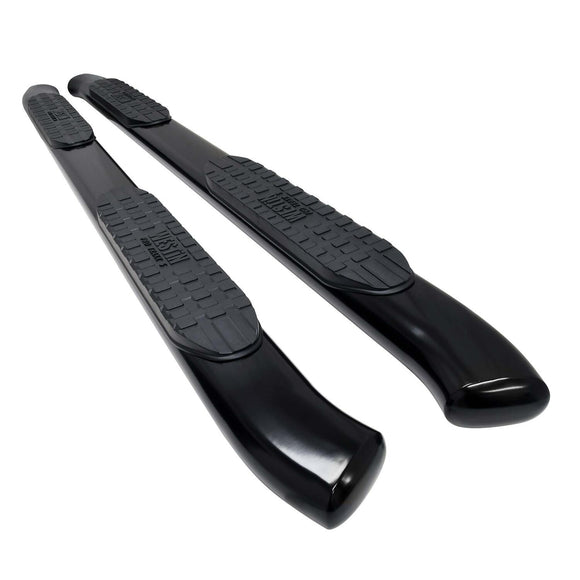 Westin PRO TRAXX 5 Oval Nerf Step Bars Powder Coated Black Steel 21-52785