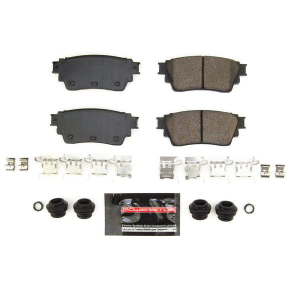PowerStop Z23 Evolution Sport Carbon-Fiber Brake Pads With Hardware