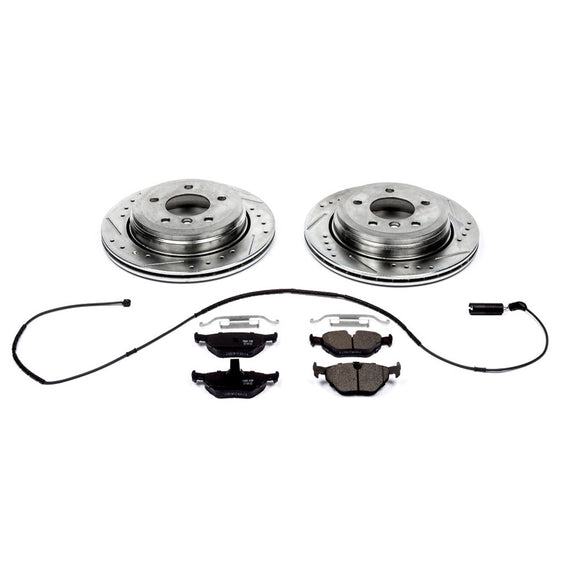 PowerStop Z23 Daily Driver Carbon-Fiber Ceramic Brake Pad and Drilled & Slotted