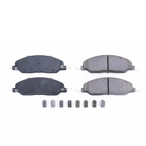 PowerStop Z17 Evolution Ceramic Brake Pads With Hardware