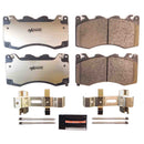 PowerStop Z26 Street Performance Carbon-Fiber Ceramic Brake Pads With Hardware