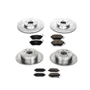 PowerStop Z23 Daily Driver Carbon-Fiber Ceramic Brake Pad and Drilled & Slotted
