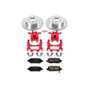 PowerStop Z23 Daily Driver Carbon-Fiber Ceramic Pads Drilled & Slotted Rotor & C