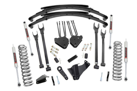 Rough Country 8" Lift Kit 4 Link For Ford Super Duty 05-07