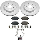 Genuine Geomet Coated Rotor and Low-Dust Ceramic Brake Pad Kit