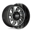 20X10 Moto Metal MO997 HURRICANE G-BLK MILL 6X135 ET-18 wheel/rim