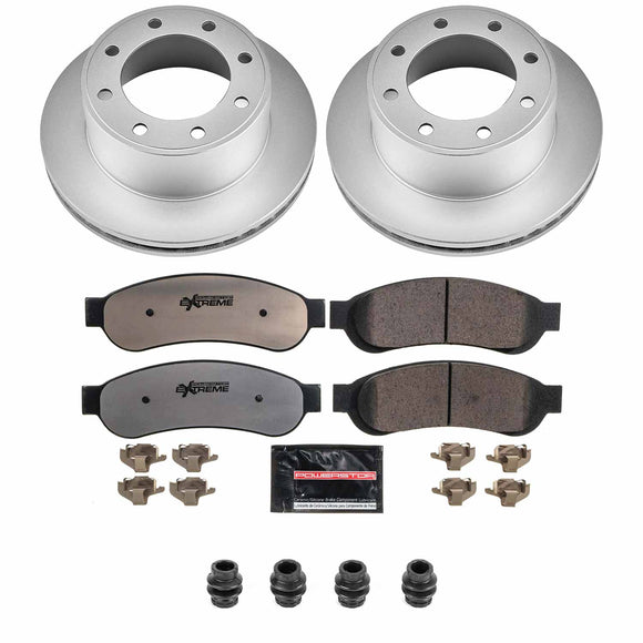Z36 Truck & Tow Premium Carbon-Fiber Ceramic Brake Pad and Fully Coated Rotor Ki