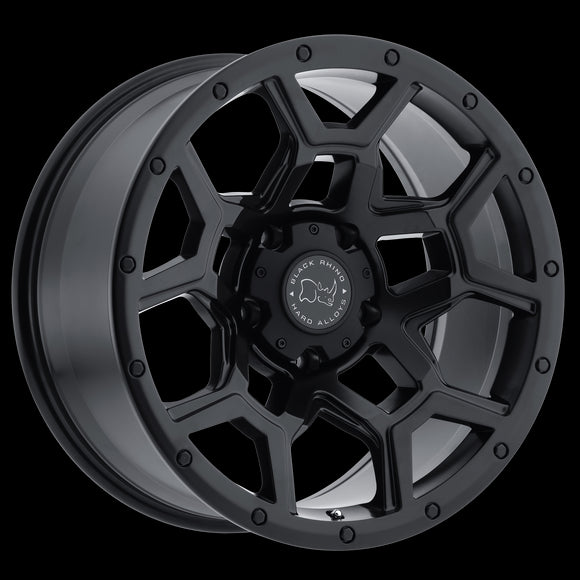 17X9.5 Black Rhino Overland M-BLK 6X139.7 ET6 wheel/rim
