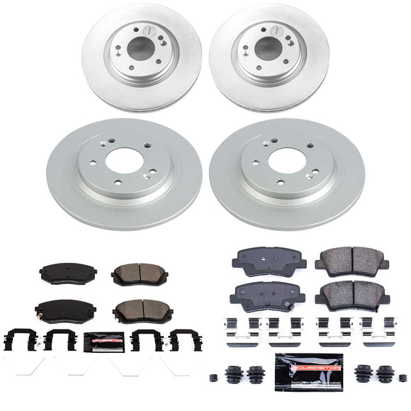 Z23 Daily Driver Premium Carbon-Fiber Ceramic Brake Pad and Fully Coated Rotor K