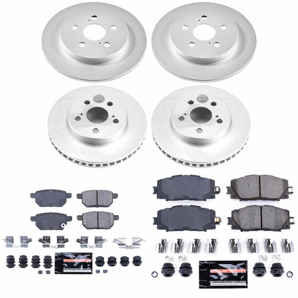 Z23 Daily Driver Premium Carbon-Fiber Ceramic Brake Pad and Fully Coated Rotor K