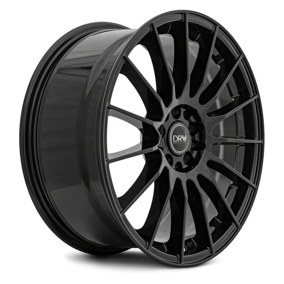 17x7 DRW Tuner D15 Gloss Black 4x108/114.3 ET40 wheel/rim