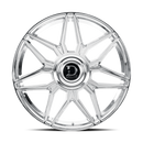 24x10 Dolce VERONA Chrome Wheel 6x135 ET25 CB106.2