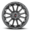 24x10 Vortek VRT-601 Spartan Matte Black 6x135 ET0 CB106.1 Wheel Rim