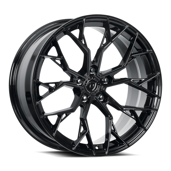 20x8.5 Dolce Performance ARIA Gloss Black Wheel 5x112 ET28 CB66.56