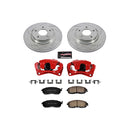 PowerStop Z23 Daily Driver Carbon-Fiber Ceramic Pads Drilled & Slotted Rotor & C