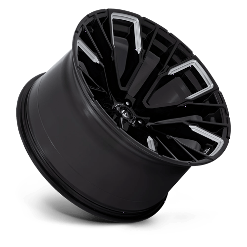 22x12 Fuel Off-Road D849 Rebar Black 5x139.7 ET-44 CB78.1 Wheel Rim