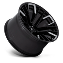22x12 Fuel Off-Road D849 Rebar Black 5x139.7 ET-44 CB78.1 Wheel Rim