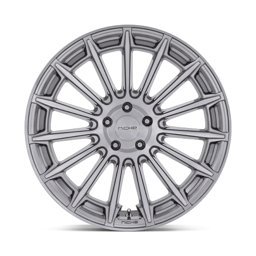 20X10.5 Niche 1PC M276 Amalfi Platinum 5X114.3 5X4.5 ET40 Wheel Rim