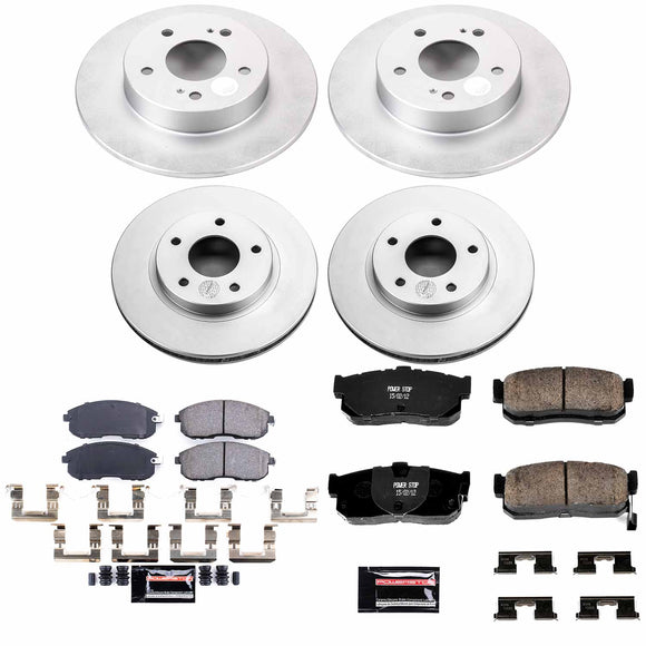 Z23 Daily Driver Premium Carbon-Fiber Ceramic Brake Pad and Fully Coated Rotor K
