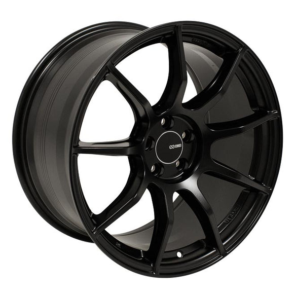 18X8 Enkei TS9 Wheel/Rim Matte Black 5X114.3 ET50 5-114.3 18-8