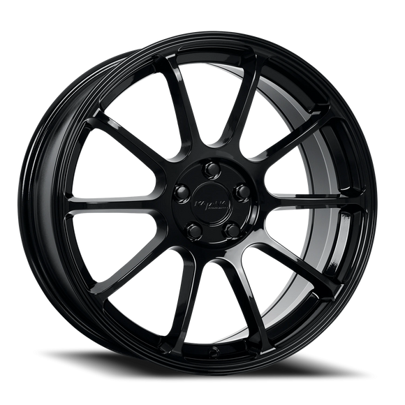 18x8 Katana KR07 Gloss Black 5x112 ET40 CB66.6 Wheel