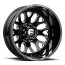 24x8.25 Fuel Off-Road DE19 FF19D Gloss Black Milled 10x225 ET-200 CB170.1 Wheel