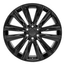 24" Replica CA91 fits Cadillac Escalade 24x10 Gloss Black