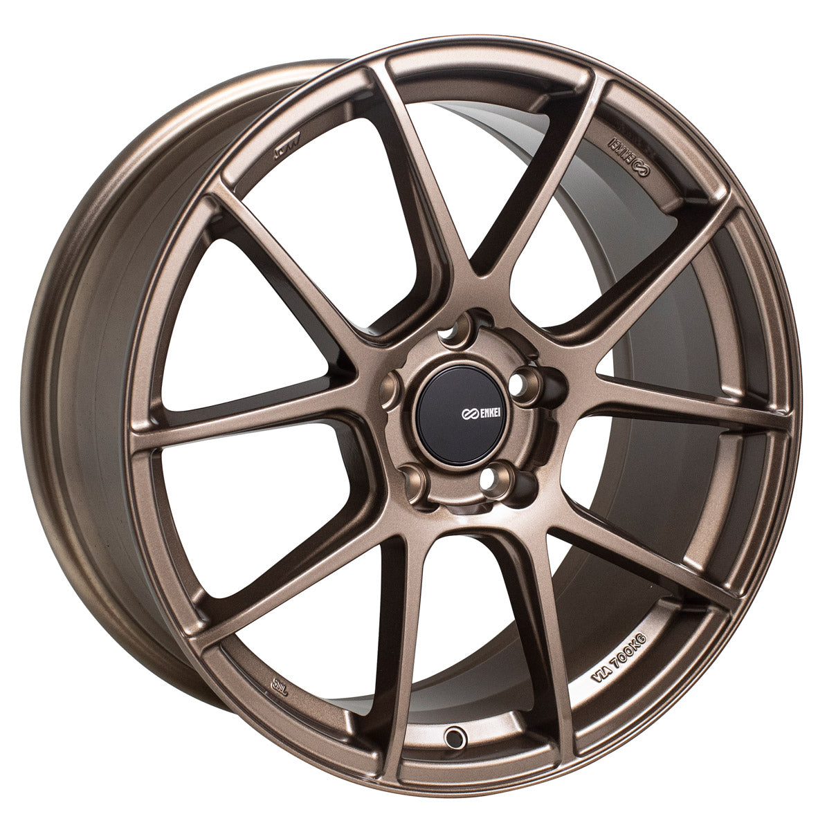 18X8.5 ENKEI TS-V BRONZE WHEEL/RIM  ET45 522-885-6545ZP 5X114.3