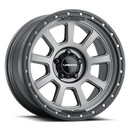 18x9 Vision 350 Ojos Satin Grey Wheel 5x127 ET12 CB78.1