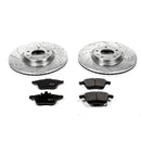 PowerStop Z23 Daily Driver Carbon-Fiber Ceramic Brake Pad and Drilled & Slotted
