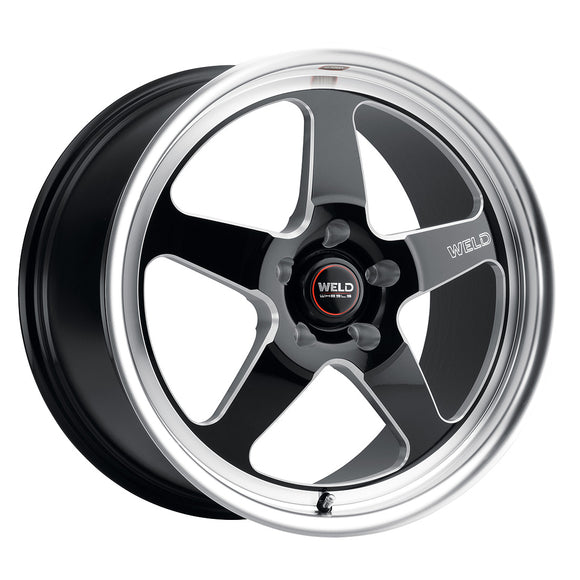19x9 WELD Performance Ventura Black Milled 5x114.3 5x4.5 ET35 Wheel Rim