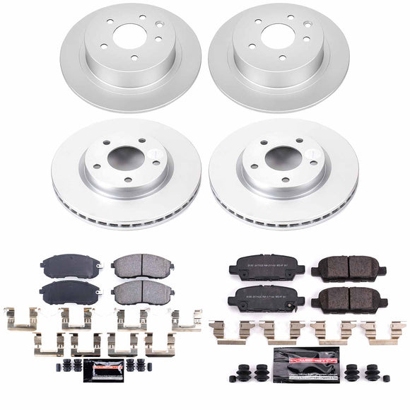 Z23 Daily Driver Premium Carbon-Fiber Ceramic Brake Pad and Fully Coated Rotor K