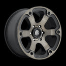 20X10 Fuel D564 BEAST Matte Black Double Dark Tint 8X180 ET-18 wheel/rim-1