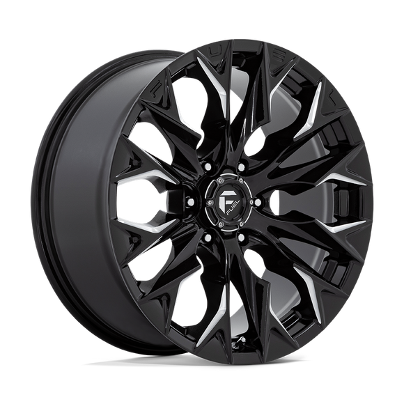 20x9 Fuel Off-Road D803 Flame Gloss Black Milled 6x139.7 ET20 CB106.1 Wheel Rim