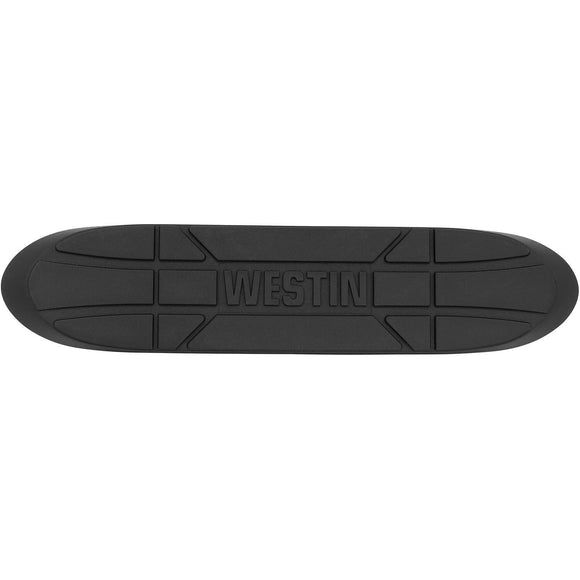 Westin Premier 4 In. Oval Rear Step Pad Molded Black Plastic 22-5002