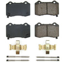 PowerStop Z17 Evolution Ceramic Brake Pads With Hardware