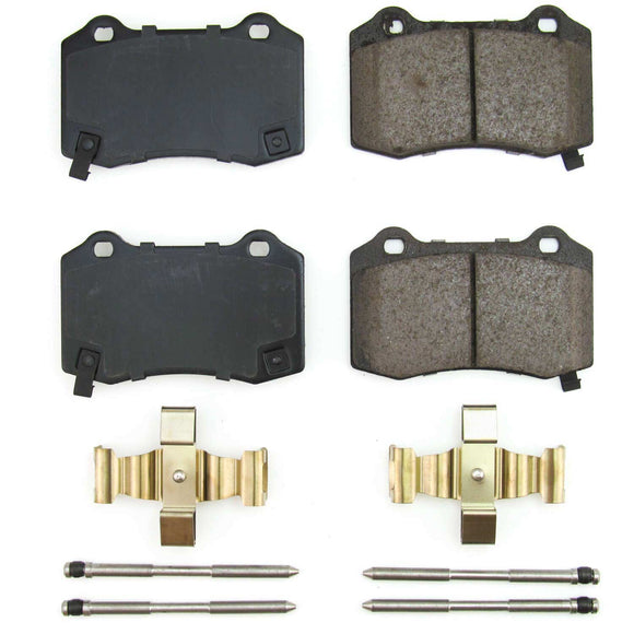 PowerStop Z17 Evolution Ceramic Brake Pads With Hardware