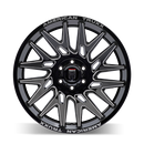 22x12 American Truxx AT1919 Evolution Black Milled 8x180 ET-44 Wheel Rim