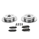 PowerStop Z23 Daily Driver Carbon-Fiber Ceramic Brake Pad and Drilled & Slotted
