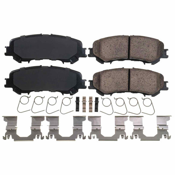 PowerStop Z17 Evolution Ceramic Brake Pads With Hardware