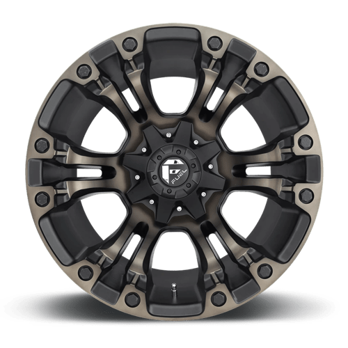 20x9 Fuel Off-Road D569 Vapor Black 5x139.7 ET1 CB110.1 Wheel Rim