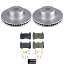 Genuine Geomet Coated Rotor and Low-Dust Ceramic Brake Pad Kit