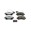 PowerStop Z36 Truck And Tow Carbon-Fiber Ceramic Brake Pads With Hardware