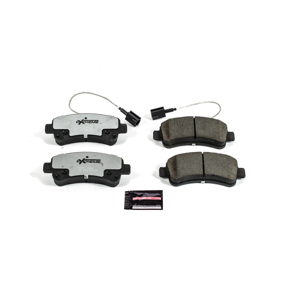 PowerStop Z36 Truck And Tow Carbon-Fiber Ceramic Brake Pads With Hardware