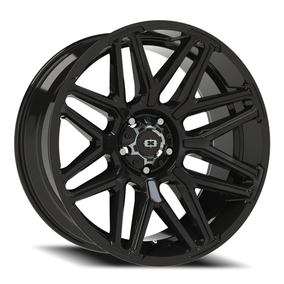 22X10 Vision 305 Rekluse Gloss Black Wheel 5x139.7 5x5.5 ET-19 CB108