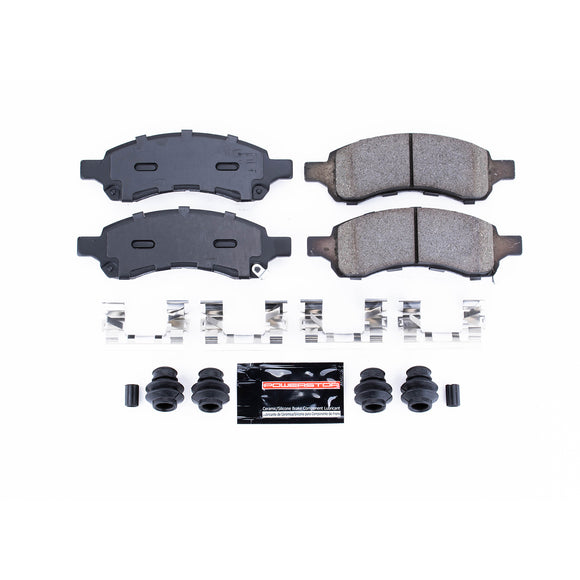 PowerStop Z23 Evolution Sport Carbon-Fiber Brake Pads With Hardware