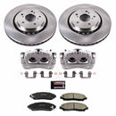 PowerStop OE Stock Replacement Low-Dust Ceramic Brake Pad, Rotor and Caliper Kit