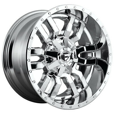 20x10 Fuel Off-Road D631 Sledge Chrome Plated 8x170 ET-18 CB125.1 Wheel Rim