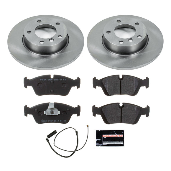 PowerStop Track Day Spec High-Performance Brake Pad and Rotor Kit