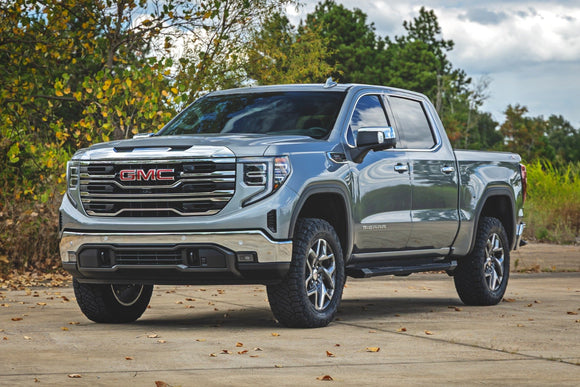 Rough Country Red 3.5 Inch Lift Kit for 19-24 GMC Sierra 1500